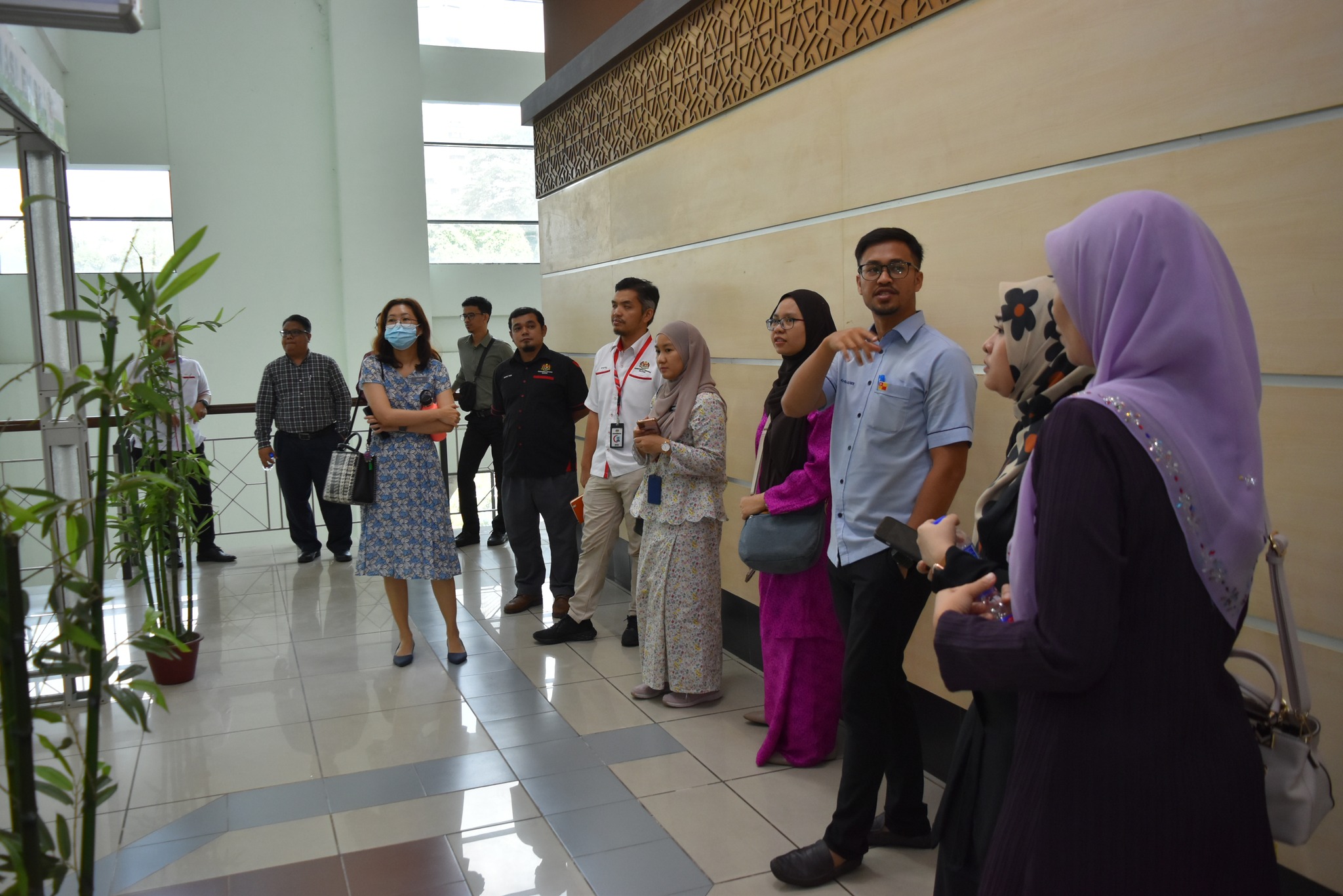 menerima lawatan daripada Zon Farmasi Kementerian kesihatan Malaysia KKM 7