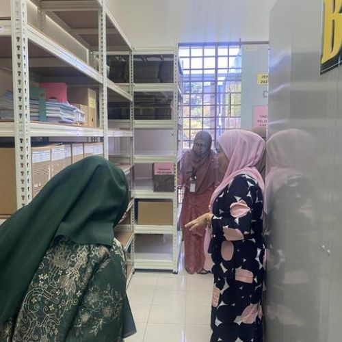 Lawatan Pemantauan Pengurusan Rekod di Mahkamah Rendah Syariah Hulu Selangor