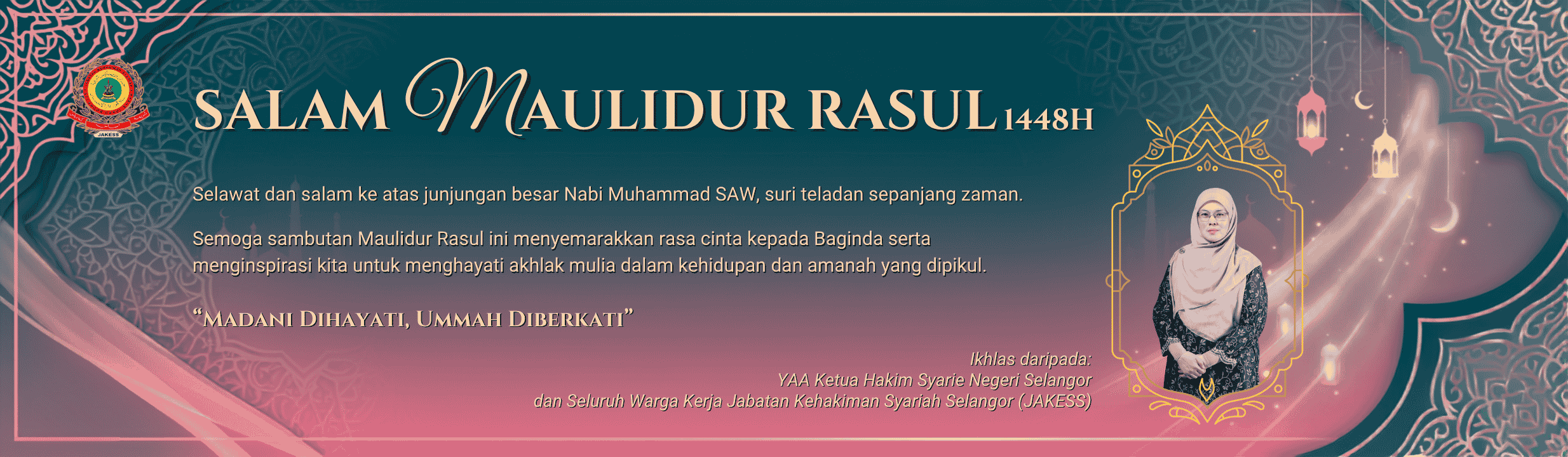 Banner - Ucapan Salam Maulidur Rasul 2026
